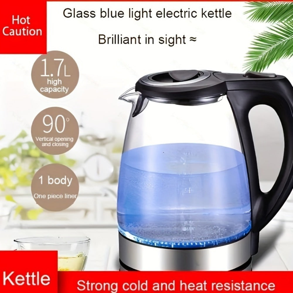 Premium Glass Tea Kettle - Crystal Clear Brewing for the Perfect Cup Every Time